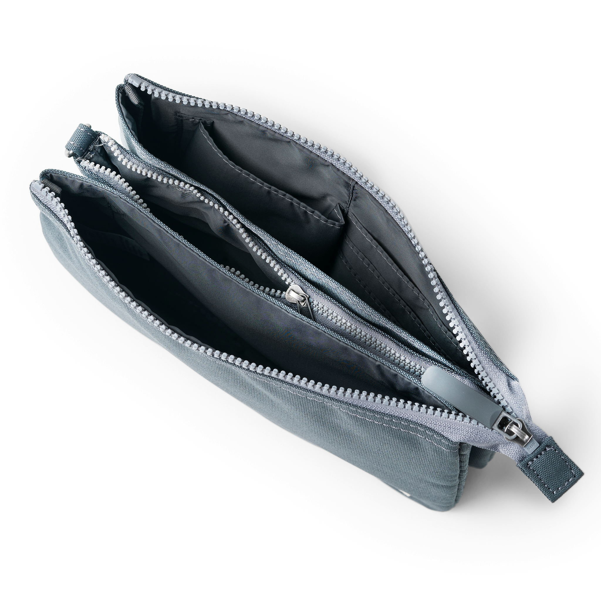 Roka London Carnaby XL skulderveske smoke lommebokveske