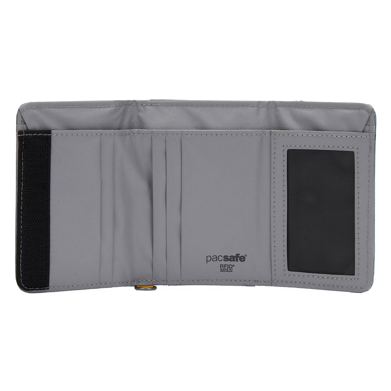 Pacsafe RFIDsafe trifold lommebok RFID Jet Black