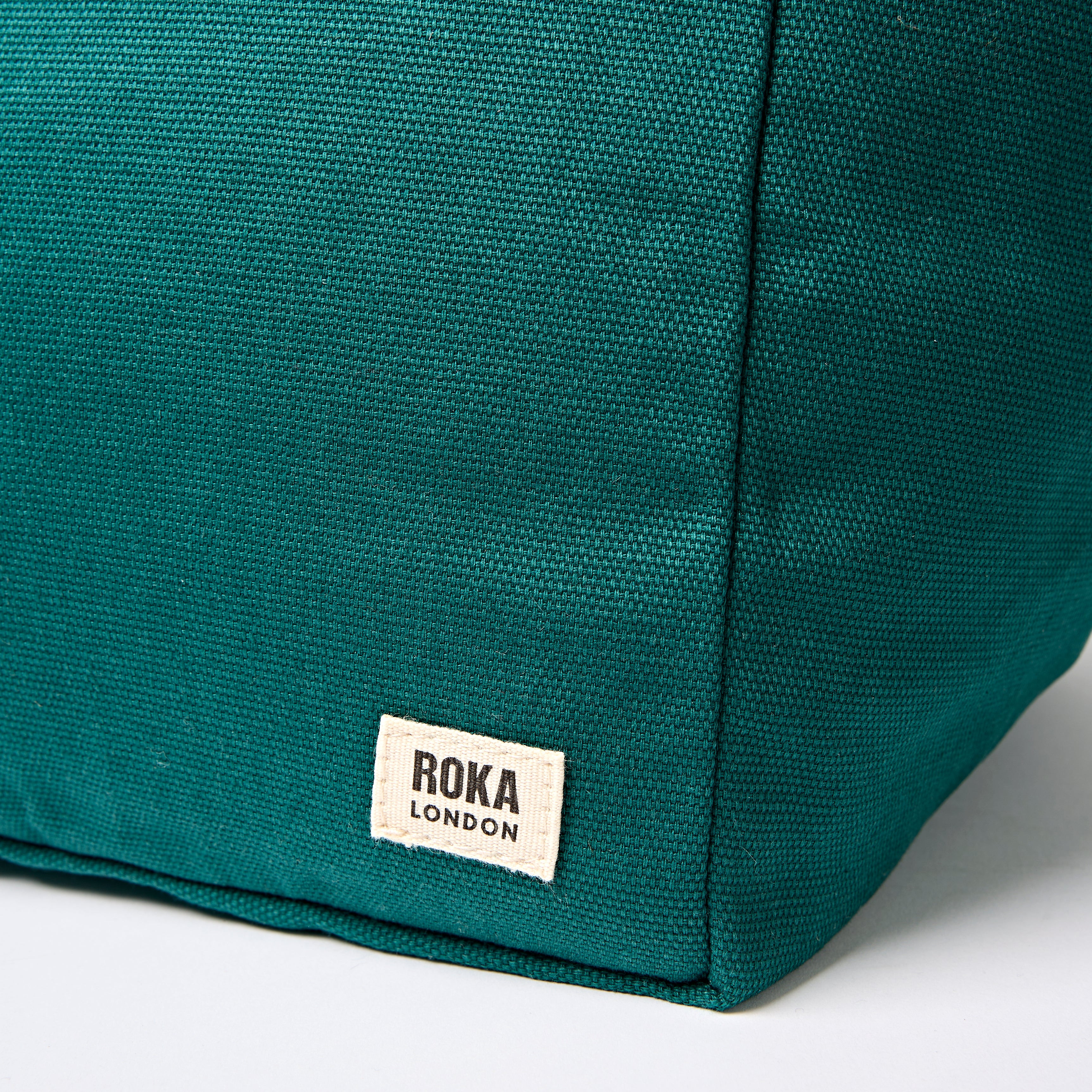 Roka London Marylebone totebag teal 43,4 liter