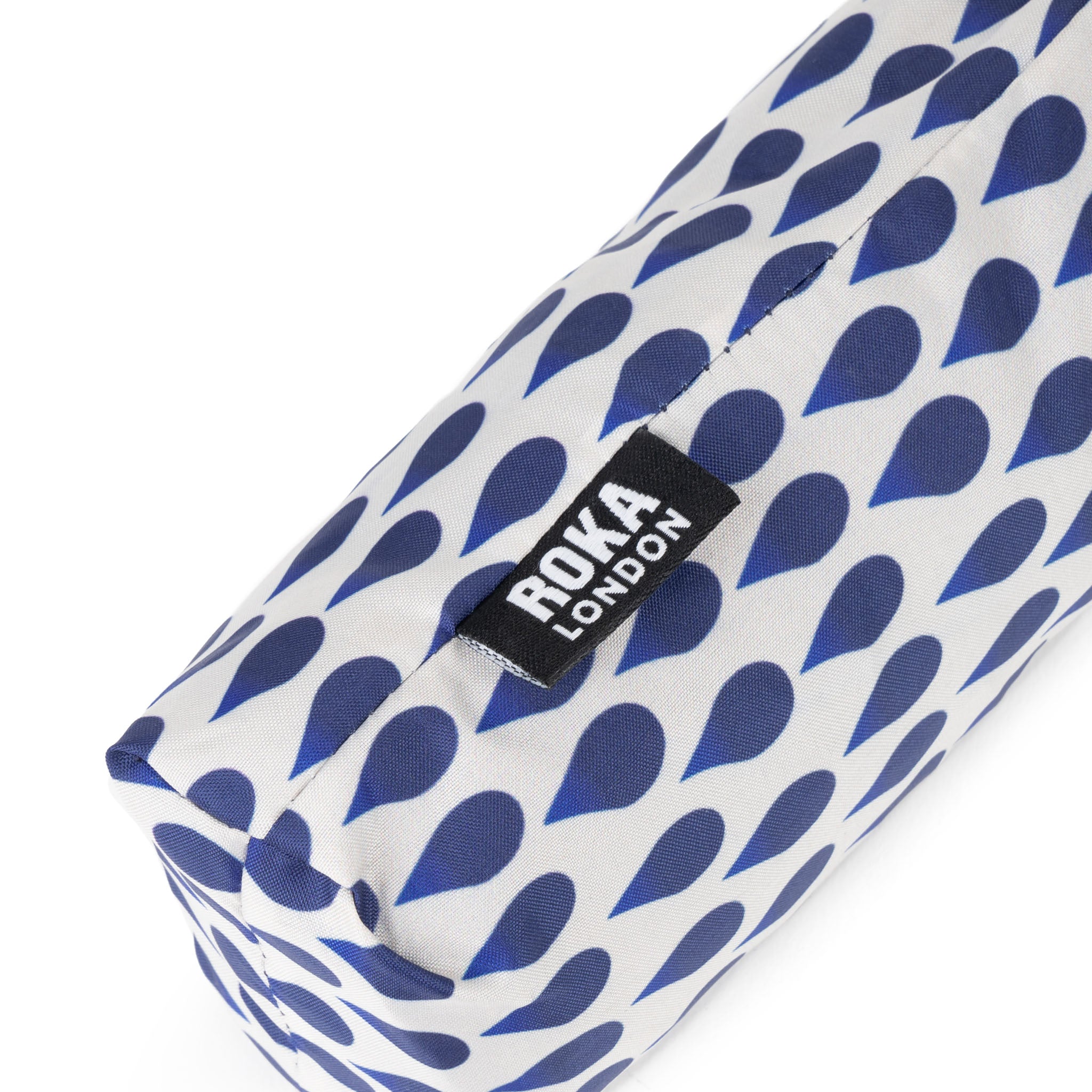 Roka London Waterloo Medium paraply denim rain vindtett