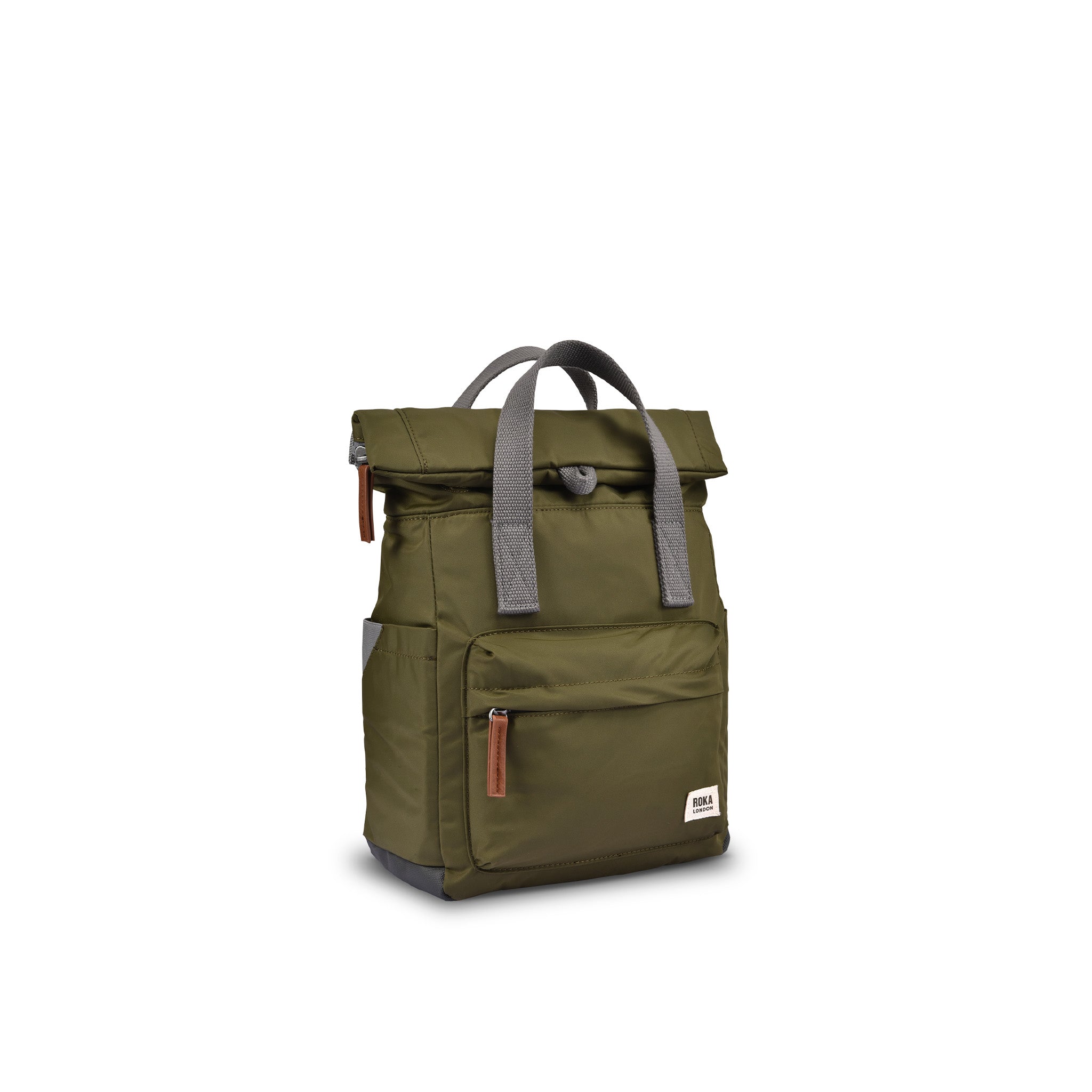Roka London Canfield rolltop ryggsekk military 9,8/16,4 liter