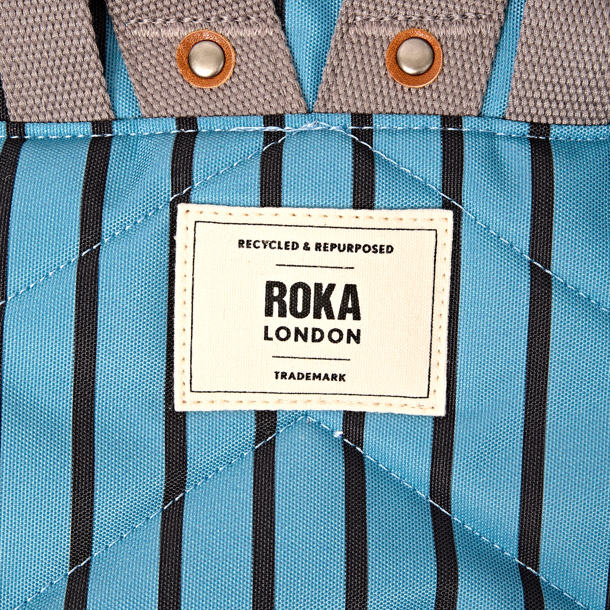 Roka London Bantry Small ryggsekk 7,4 liter bluestripe