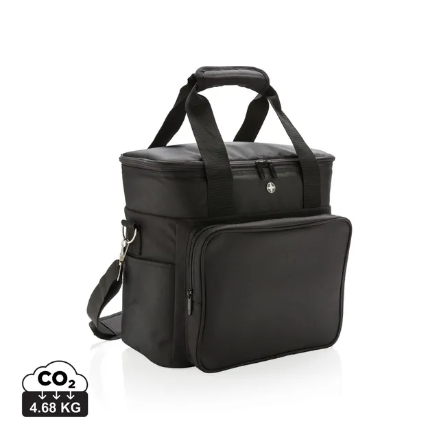 Swiss Peak kjølebag svart 20 bokser polyester