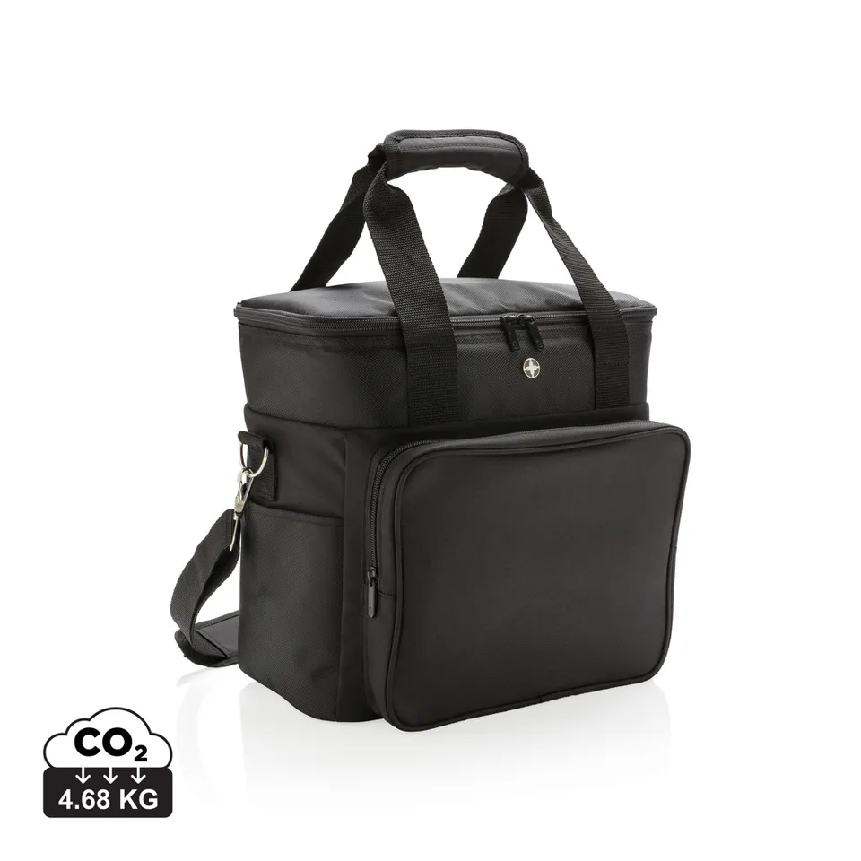 Swiss Peak kjølebag svart 20 bokser polyester