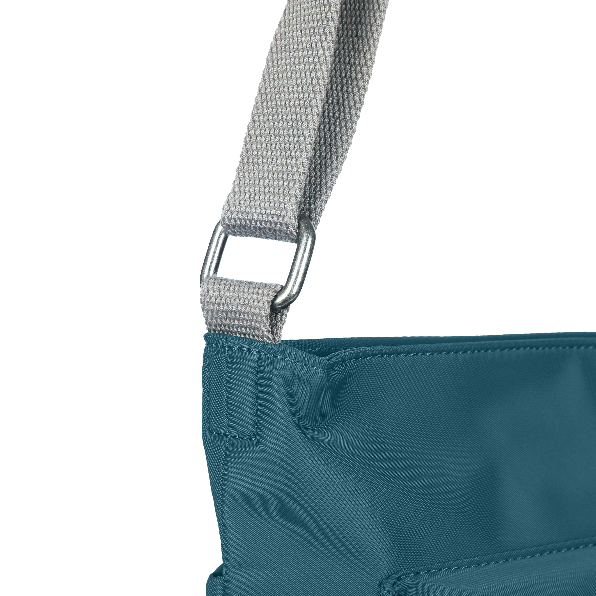 Roka London Kennington skulderveske Medium Teal 2,7 liter