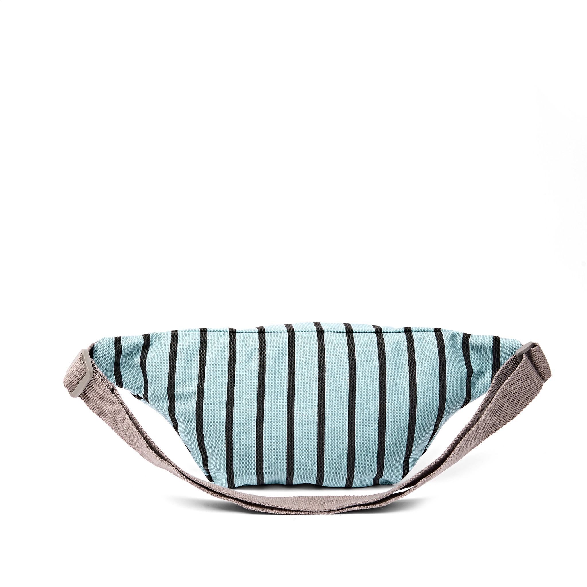 Roka London Mill Hill crossbody blå stripe small 3,7 liter