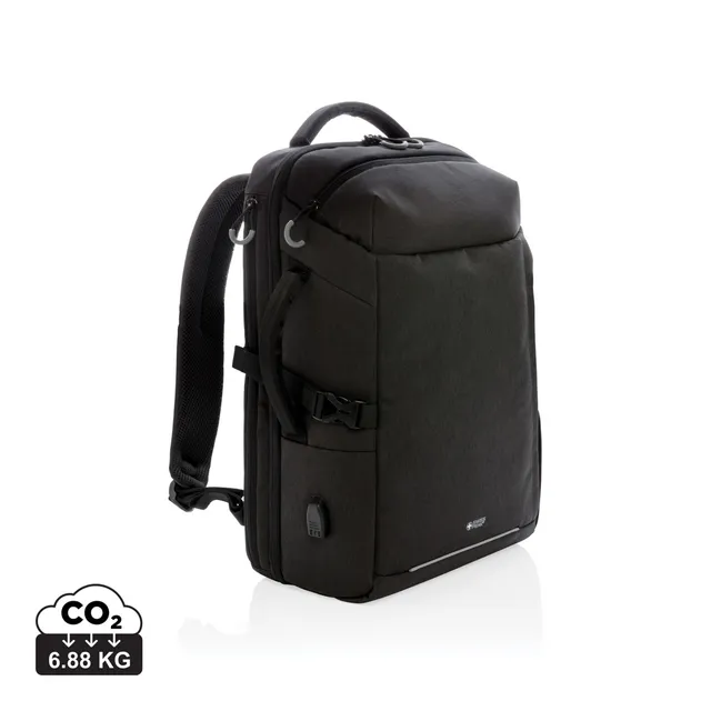 Swiss Peak AWARE XXL weekend ryggsekk svart – handbagasje