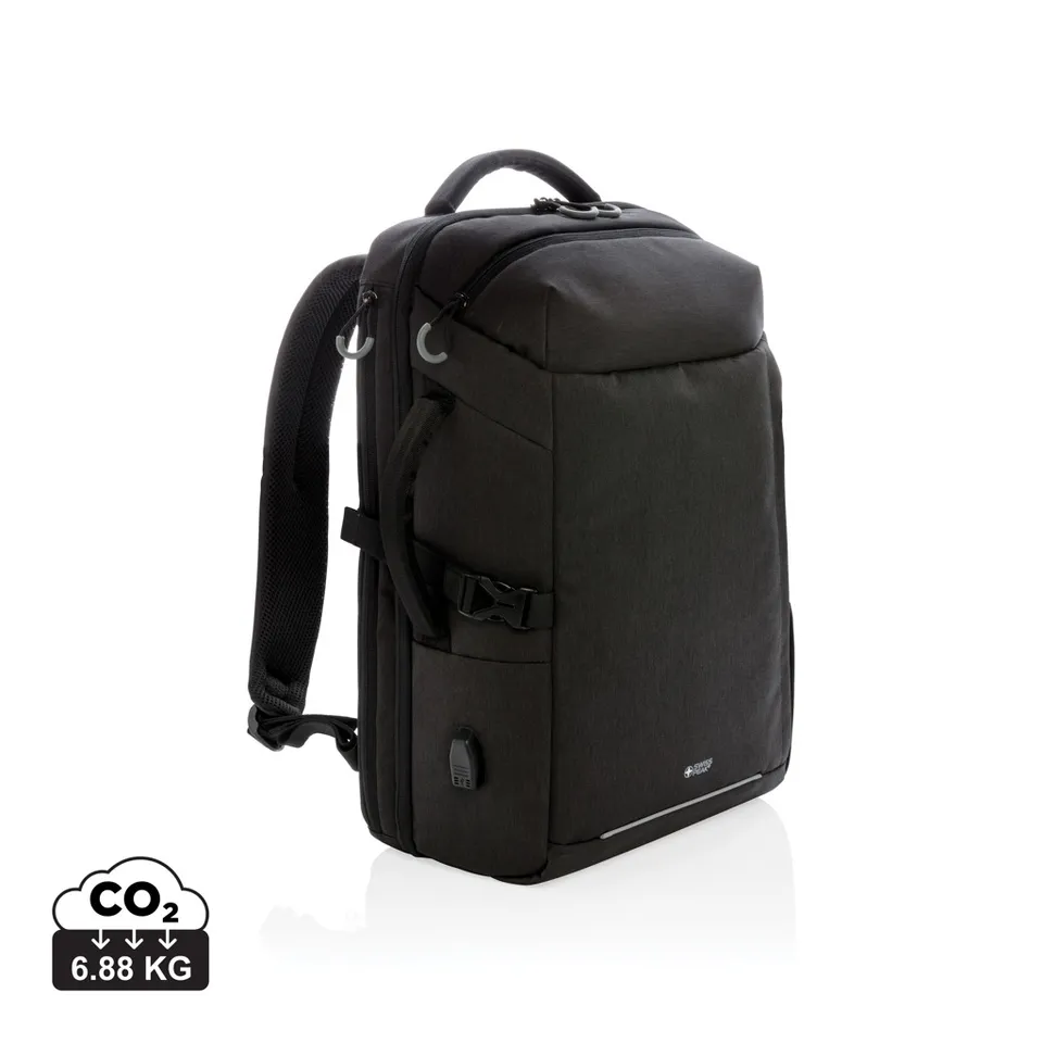 Swiss Peak AWARE XXL weekend ryggsekk svart – handbagasje