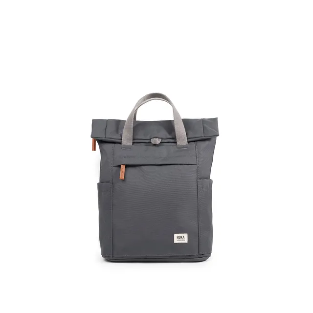 Roka London Finchley A ryggsekk small faded black værbestandig