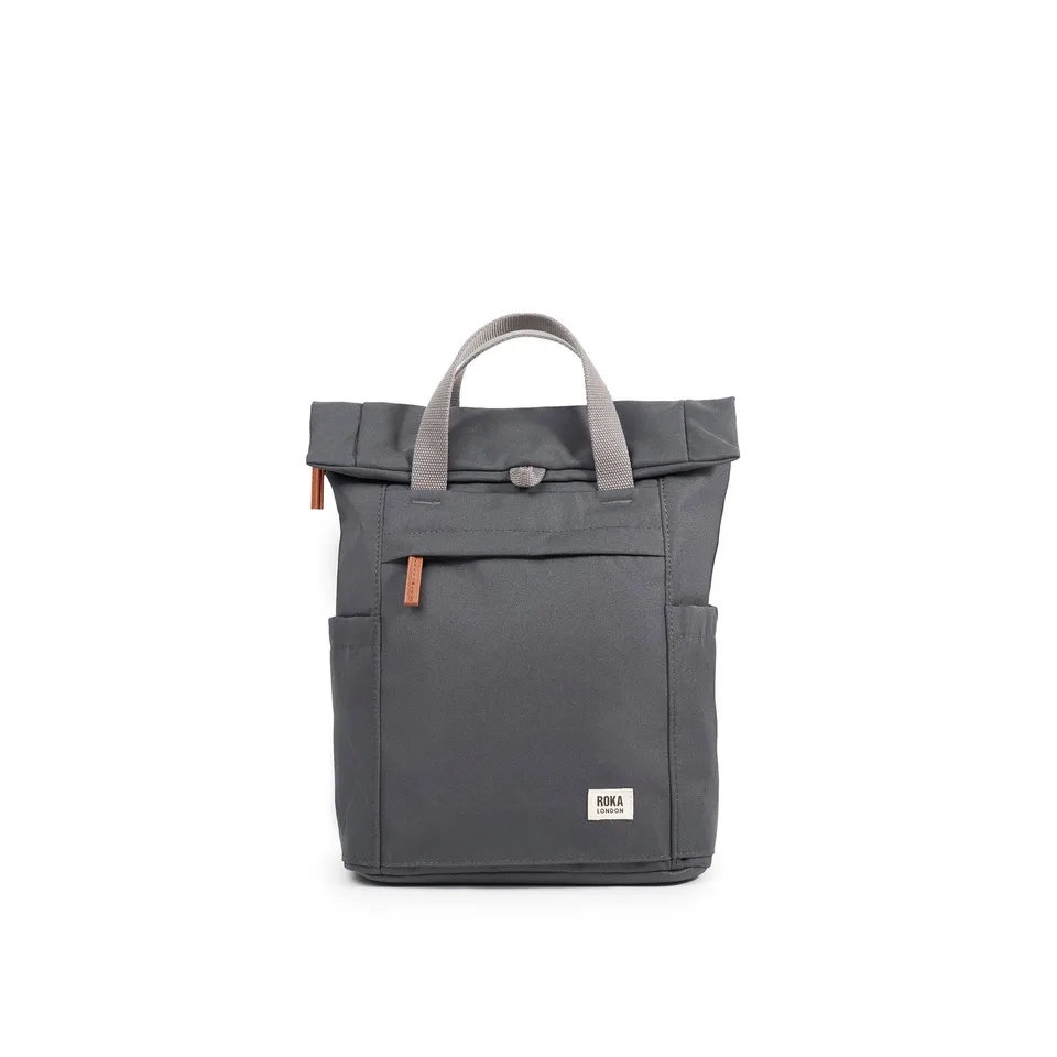 Roka London Finchley A ryggsekk small faded black værbestandig