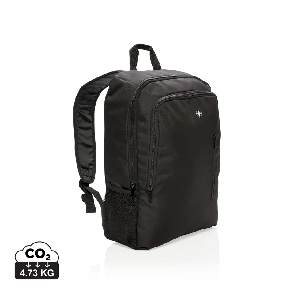 Swiss Peak Business laptopryggsekk svart 17" PVC-fri