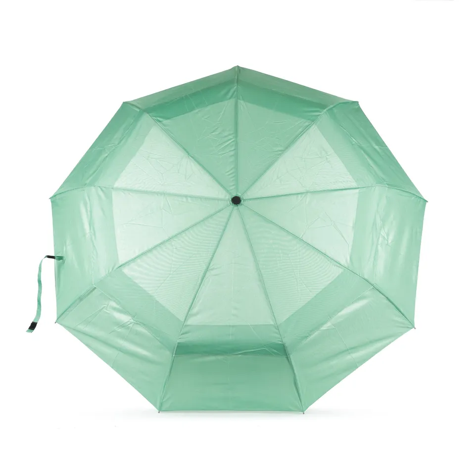 Roka London Waterloo paraply Medium 92cm matcha
