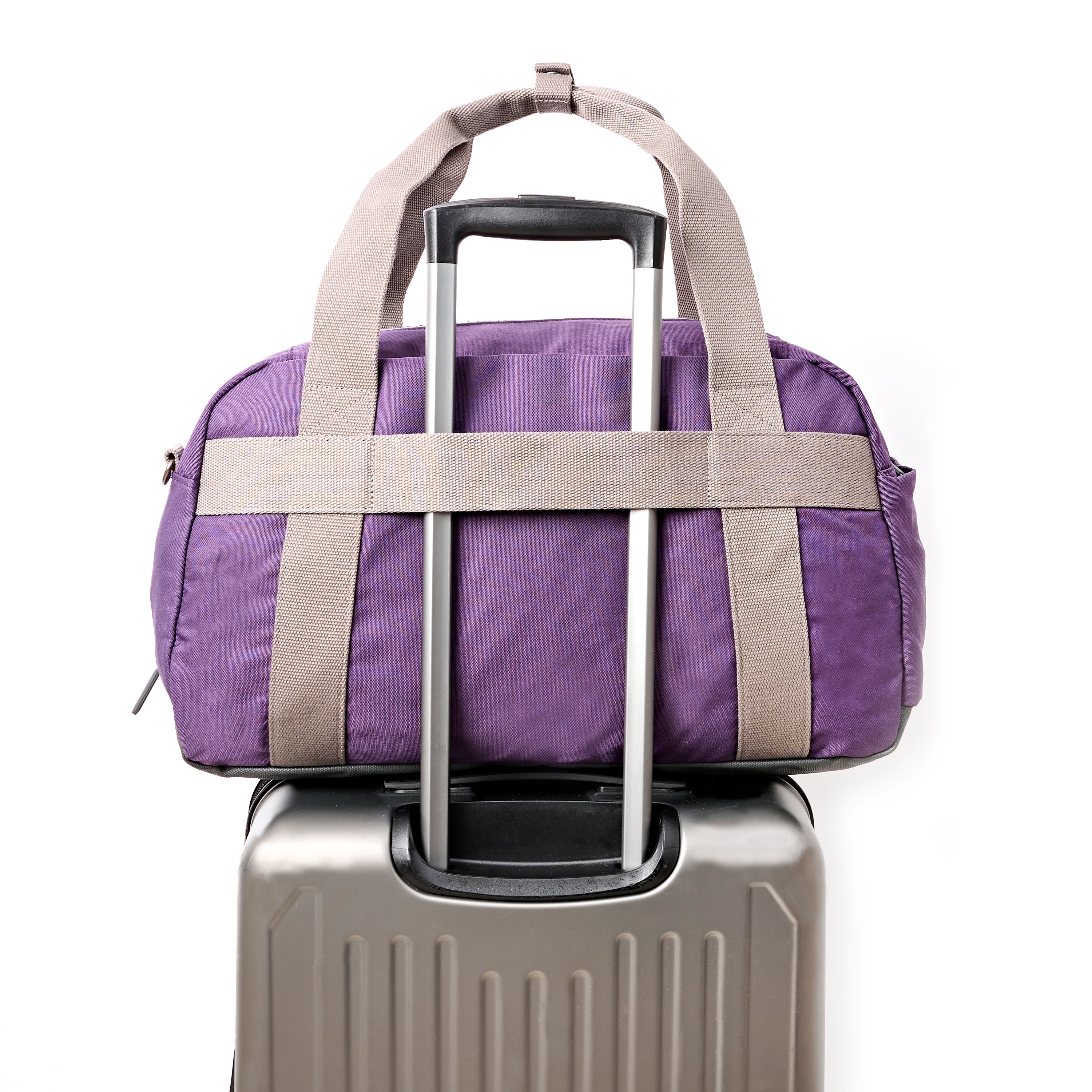 Roka London Gatwick Grape duffelbag Medium laptop 17"