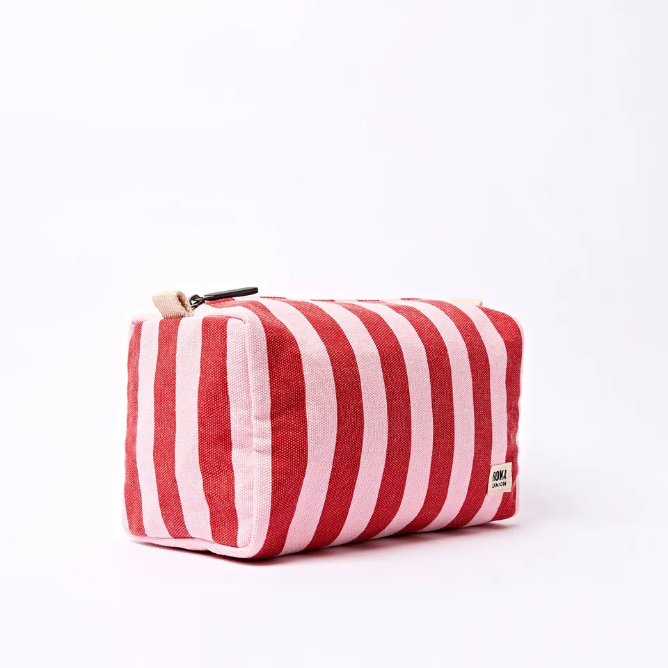 Roka London Maygrove toalettmappe strawberry stripe 4,8L