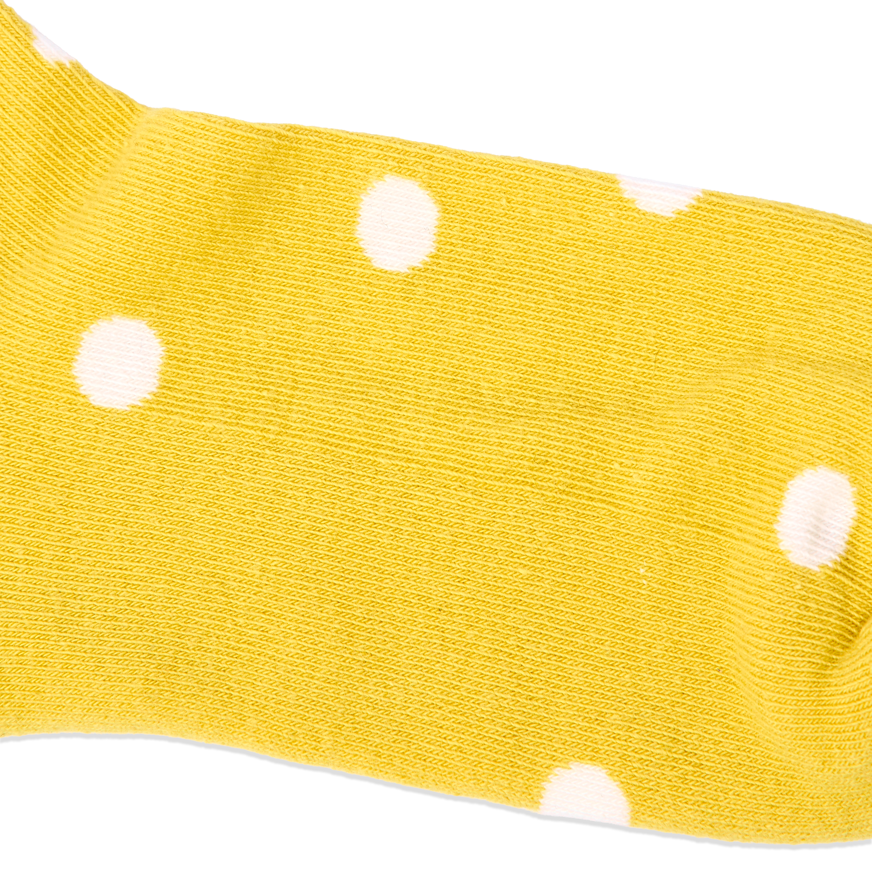 Roka London Wembley ankelsokker summer yellow dot