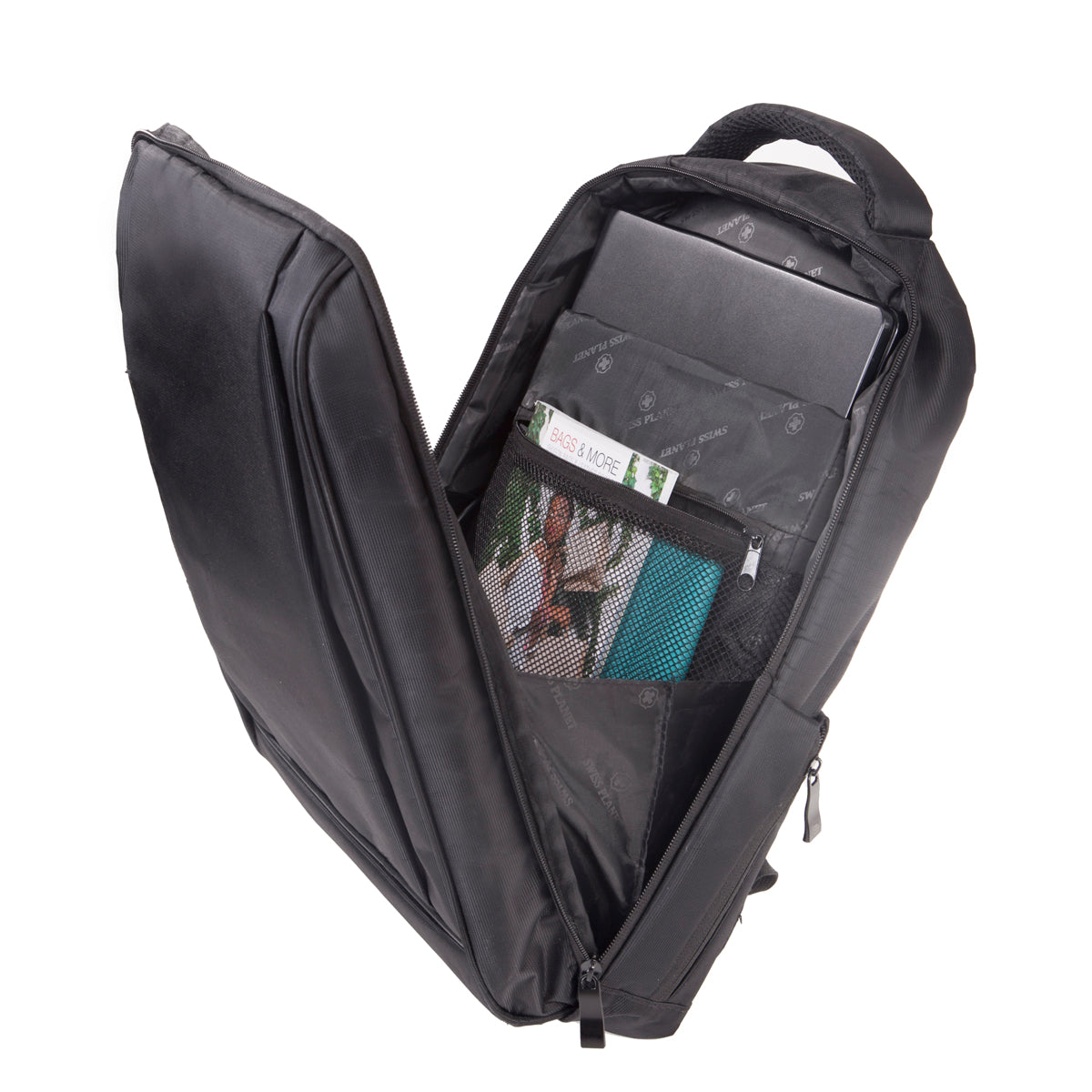 Shugon Kiel Urban laptop-ryggsekk svart/rød 15,6"
