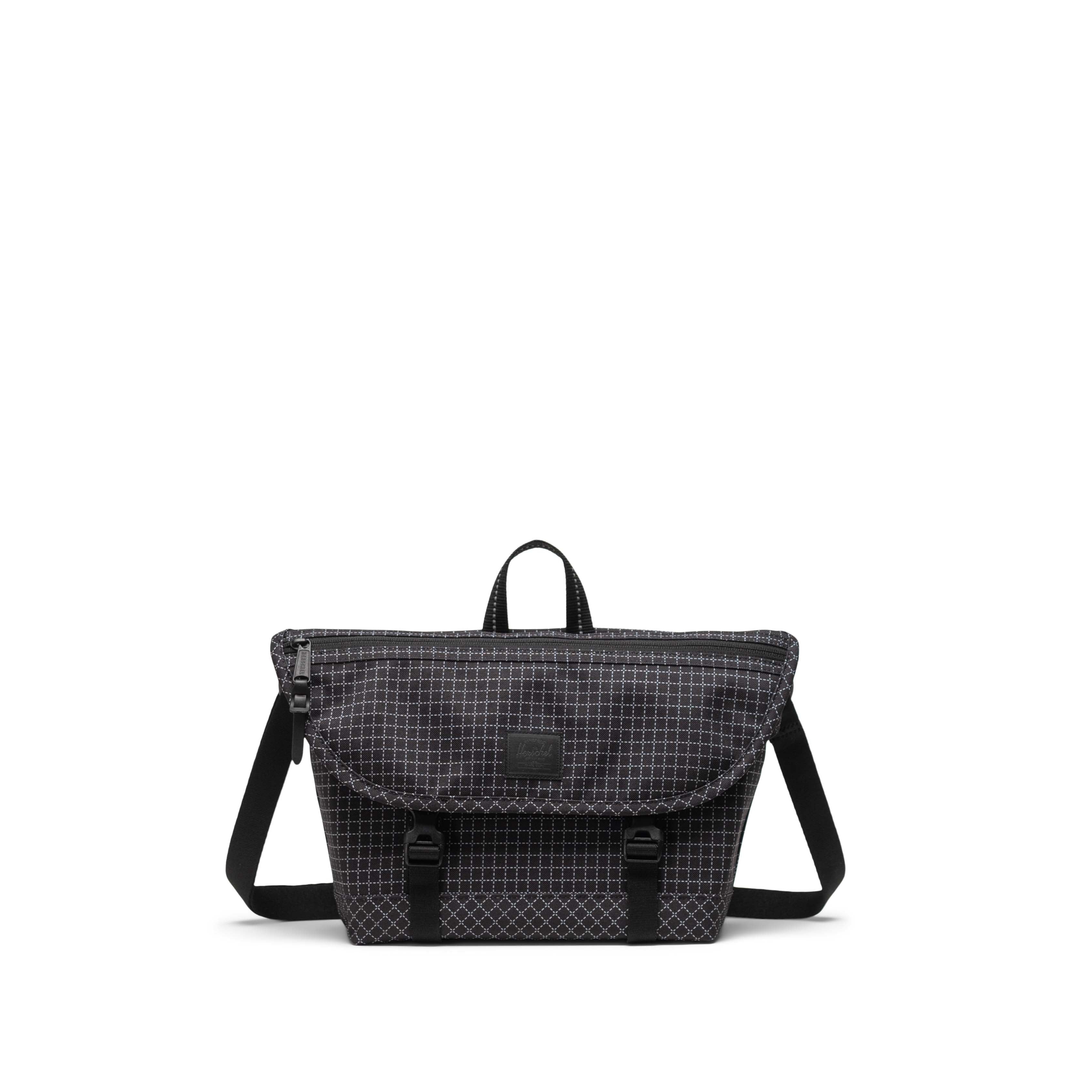 Herschel Cove Messenger Small veske Raven Crosshatch