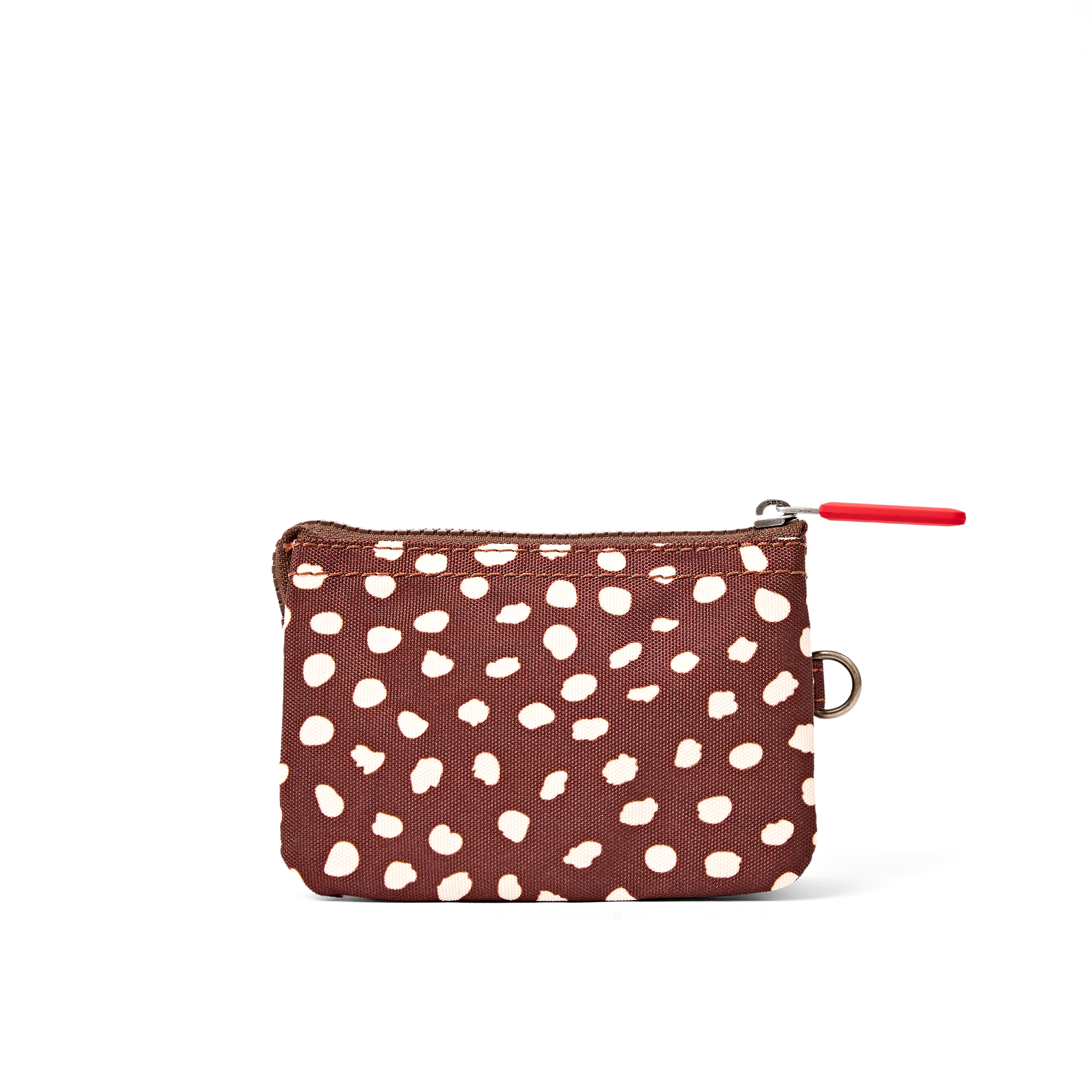 Roka London Carnaby lommebok small brown dot resirkulert