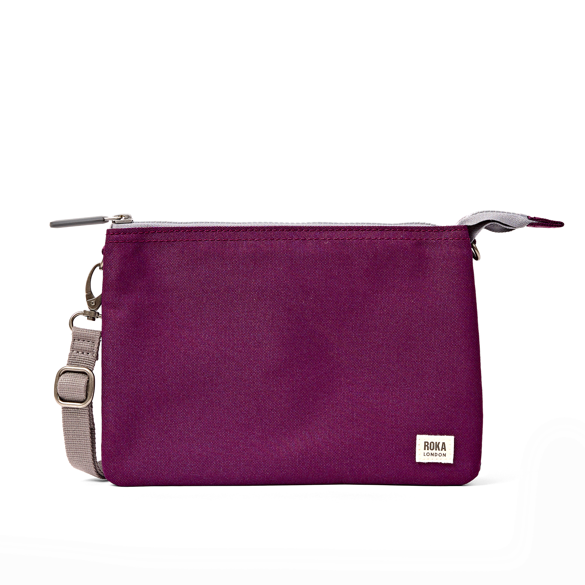Roka London Carnaby XL crossbody Cherry Lacquer skulderveske