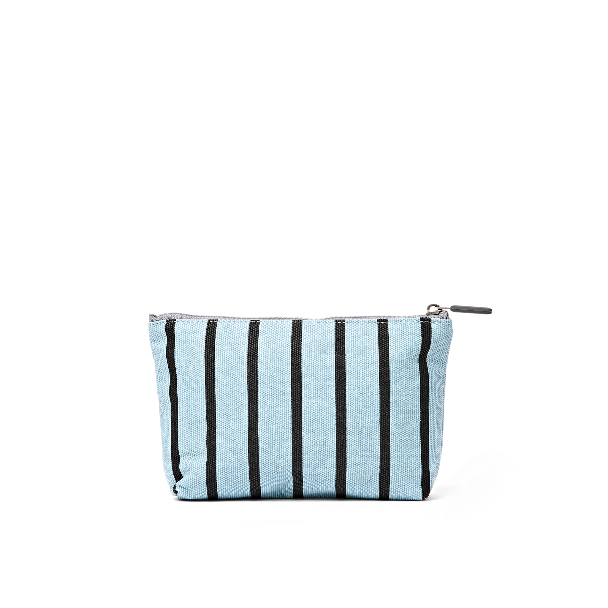 Roka London Maida Vale sminkepung Blue Stripe small bomull