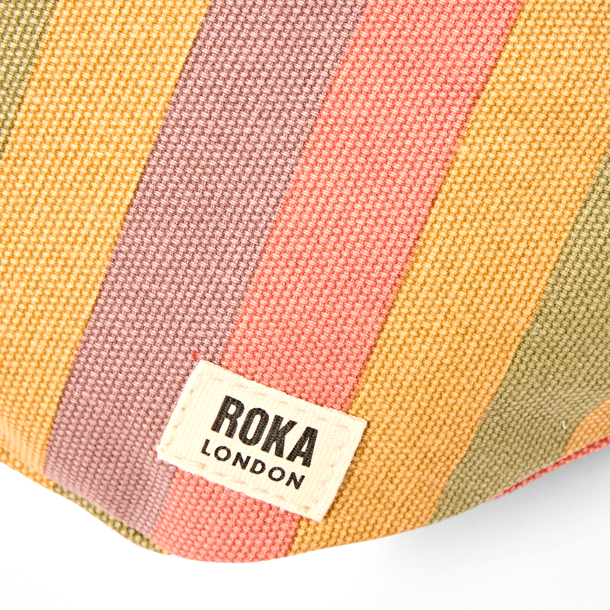 Roka London Mill Hill crossbody Faded Multi Stripe Small