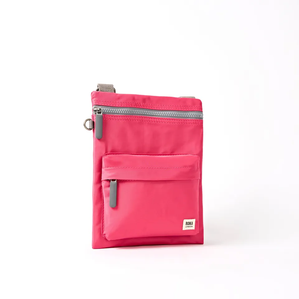 Roka London Chelsea B skulderveske Granita Red Medium flat