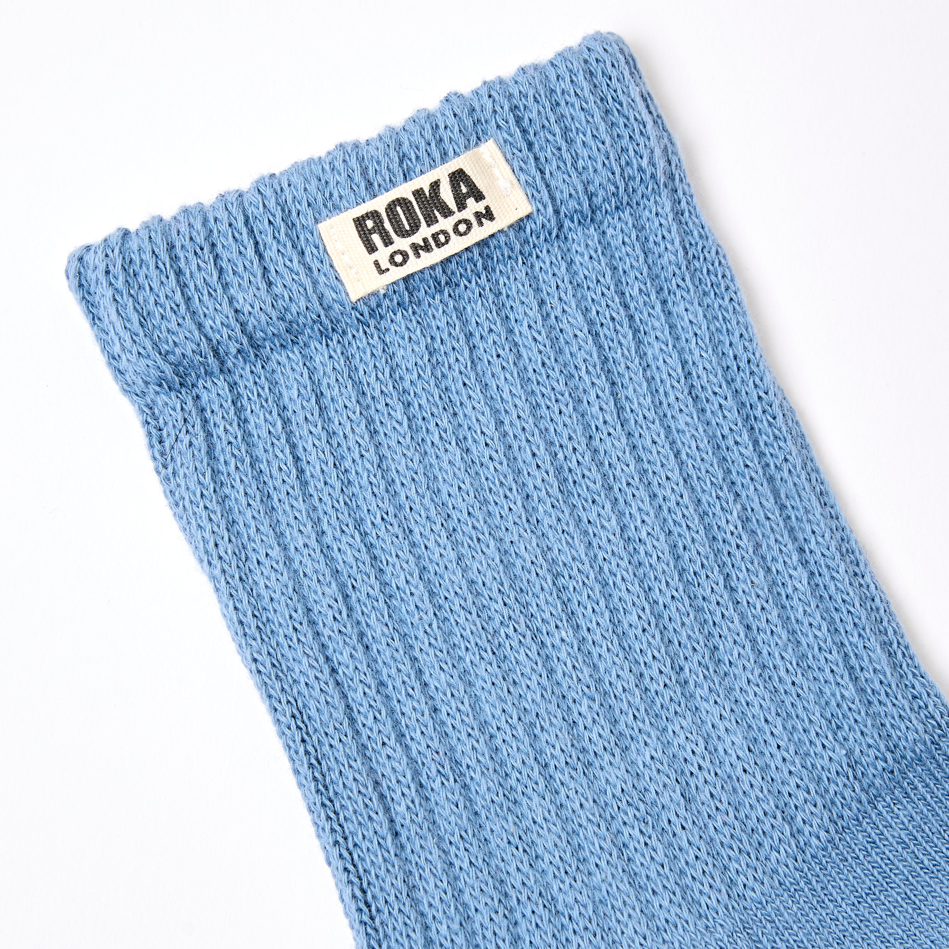 Roka London Windsor sokker herre blå 40-48