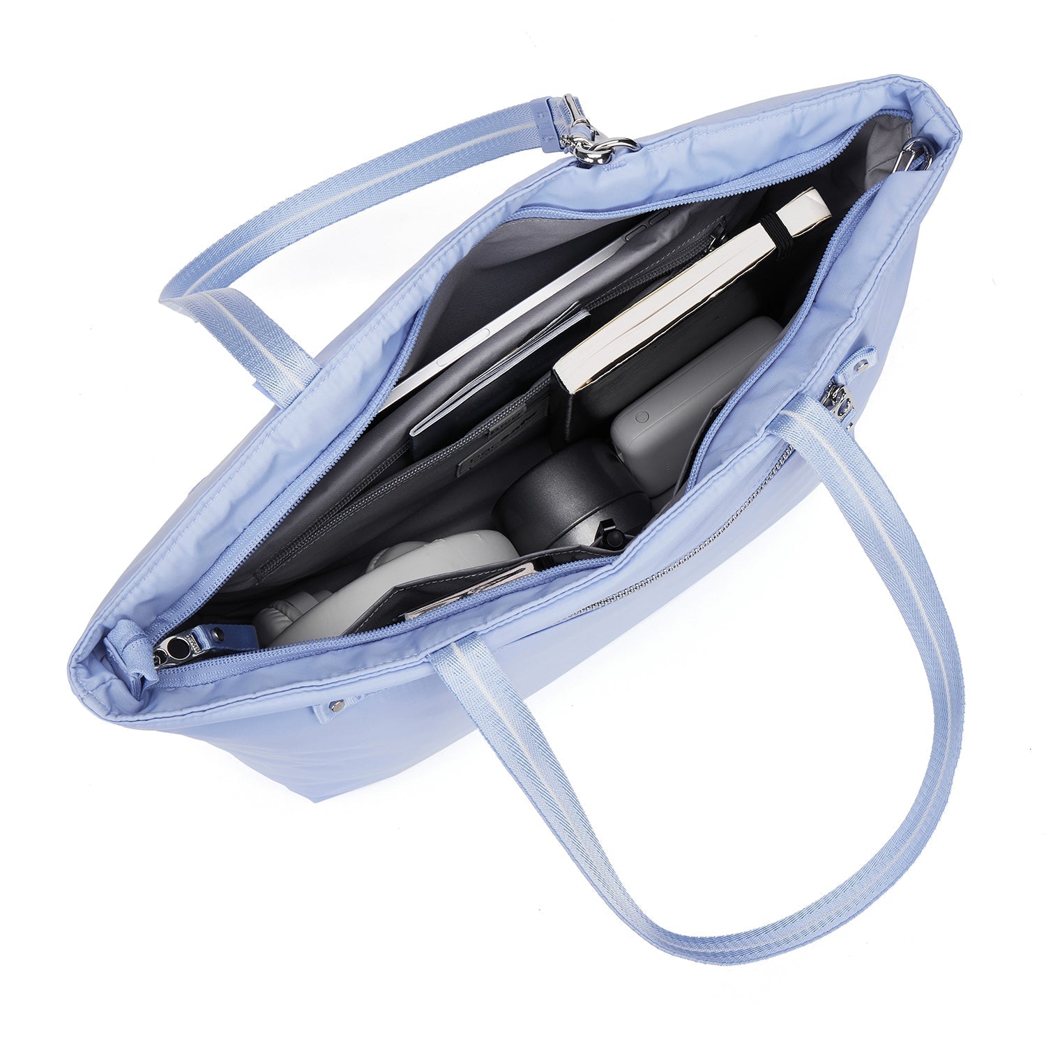 Pacsafe W Carryall Tote toteveske svart tyverisikker RFID