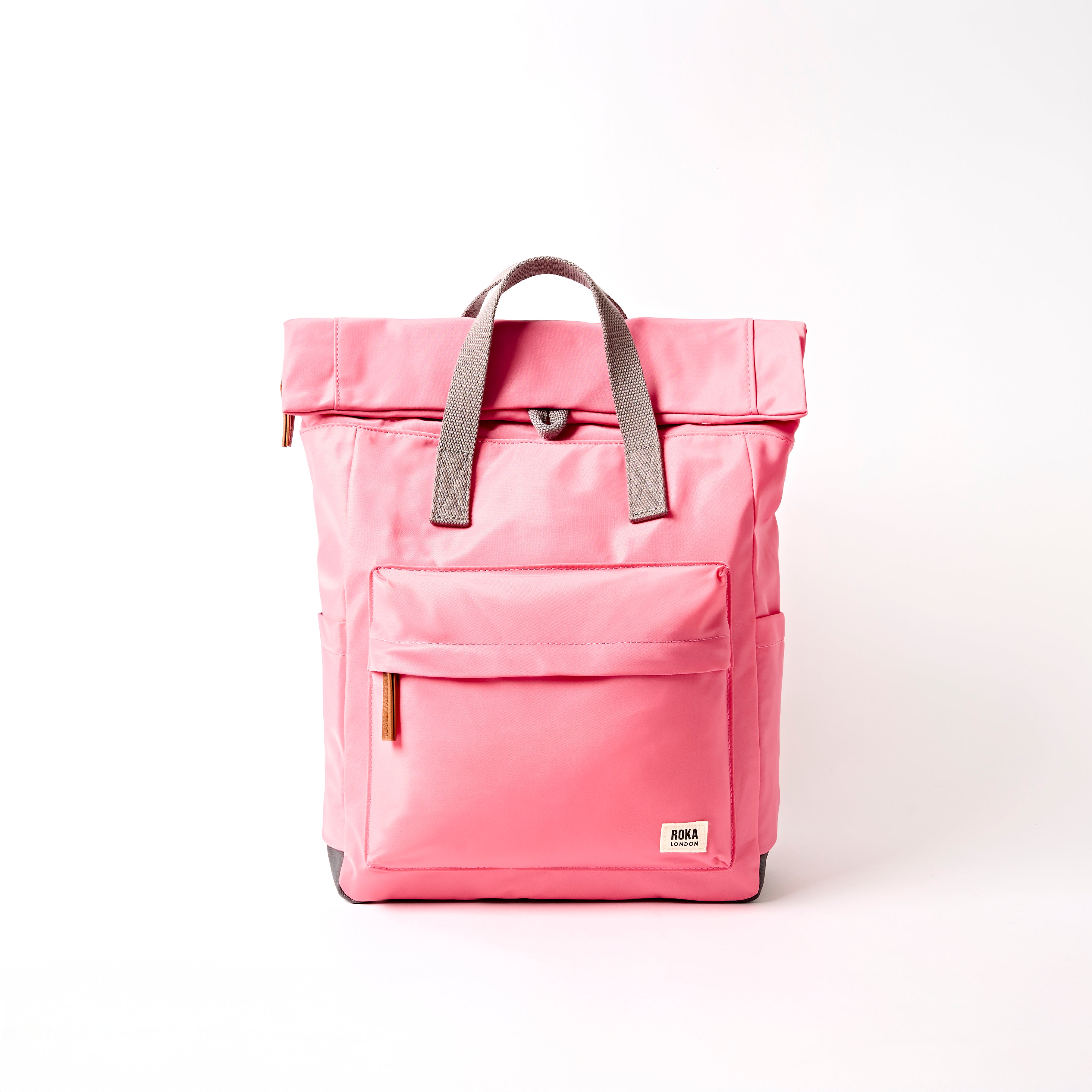 Roka London Canfield ryggsekk Pink Lemonade rulltopp 16,4L