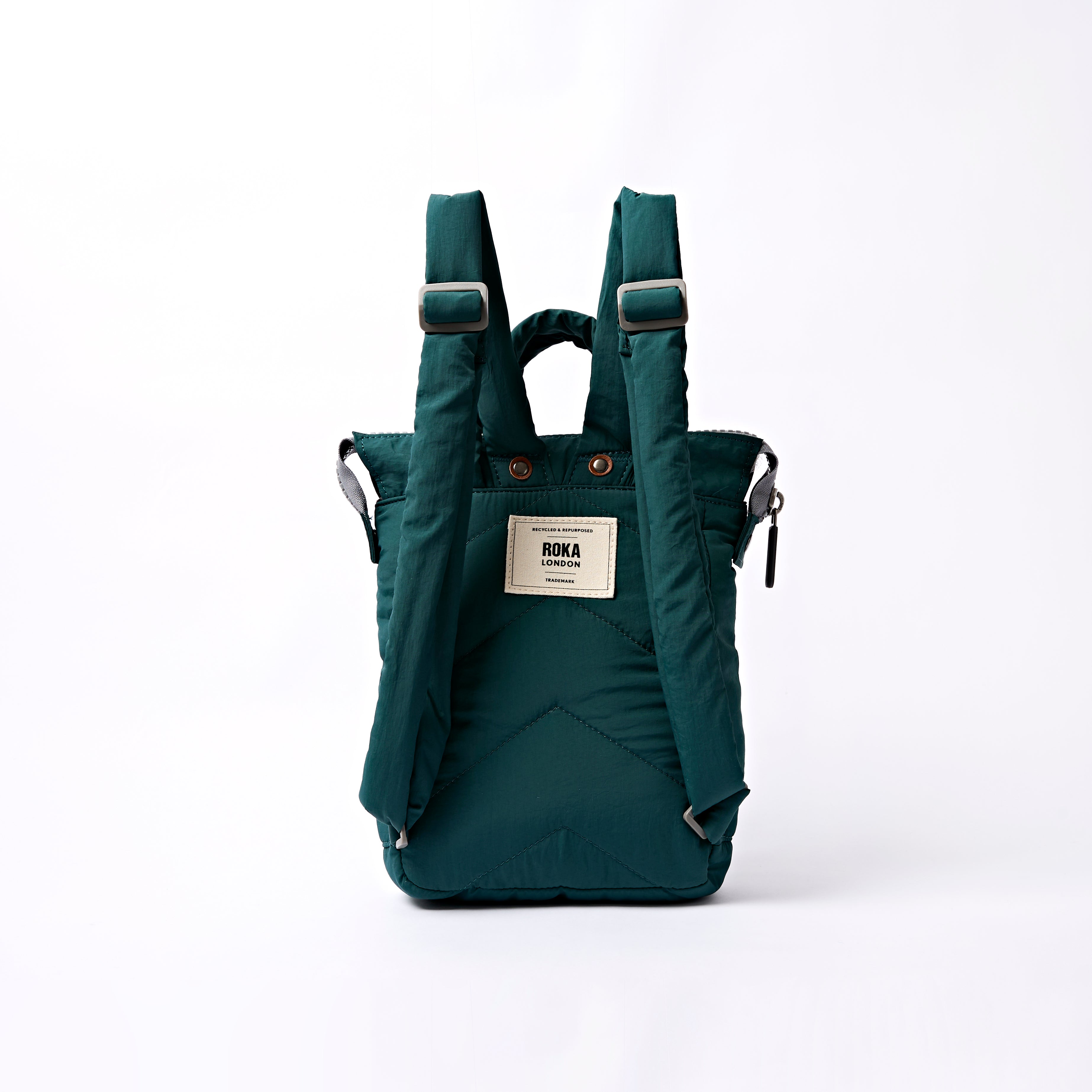 Roka London Bantry XS ryggsekk 5,8 liter teal puffy