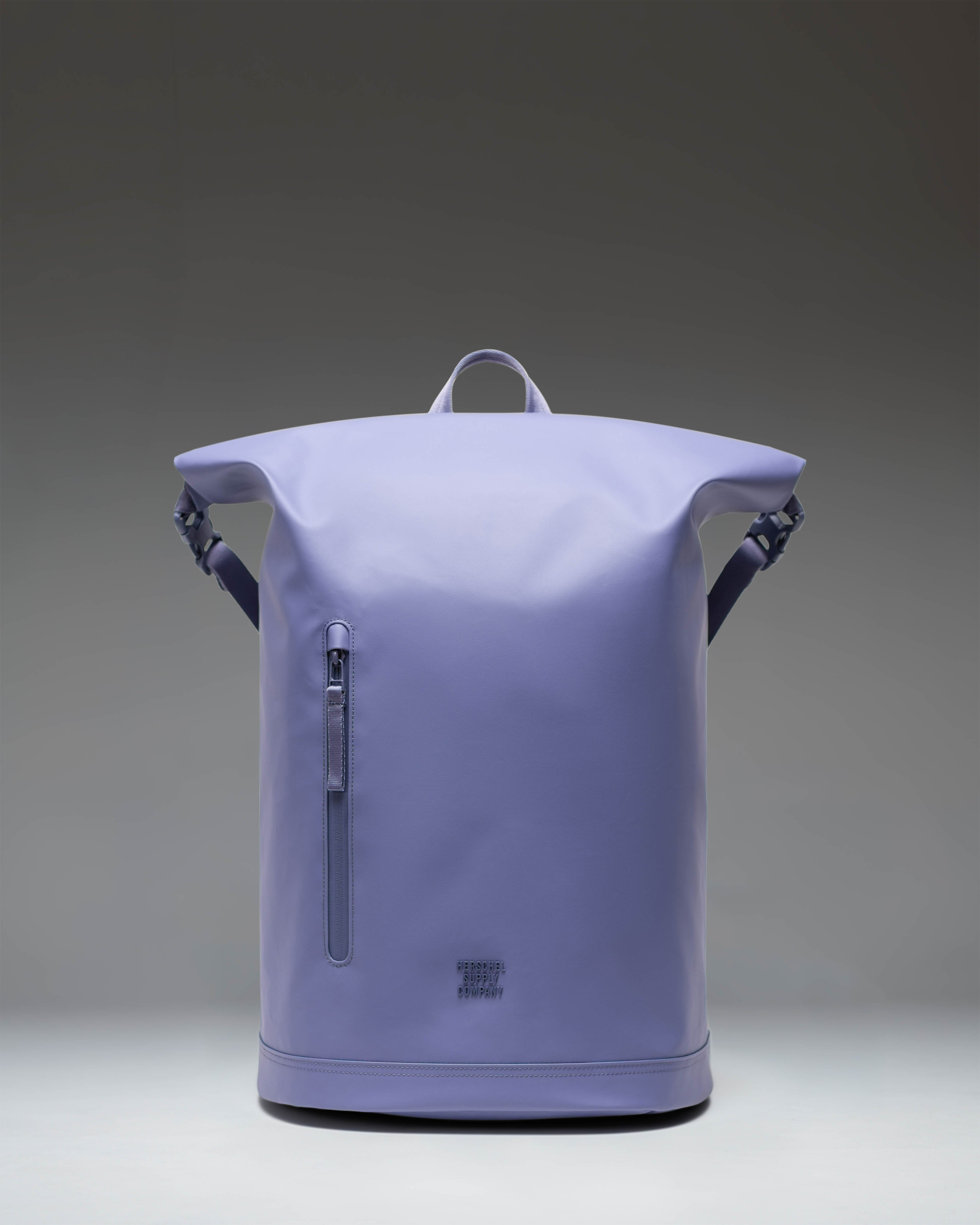 Herschel Roll Top ryggsekk Black væravvisende
