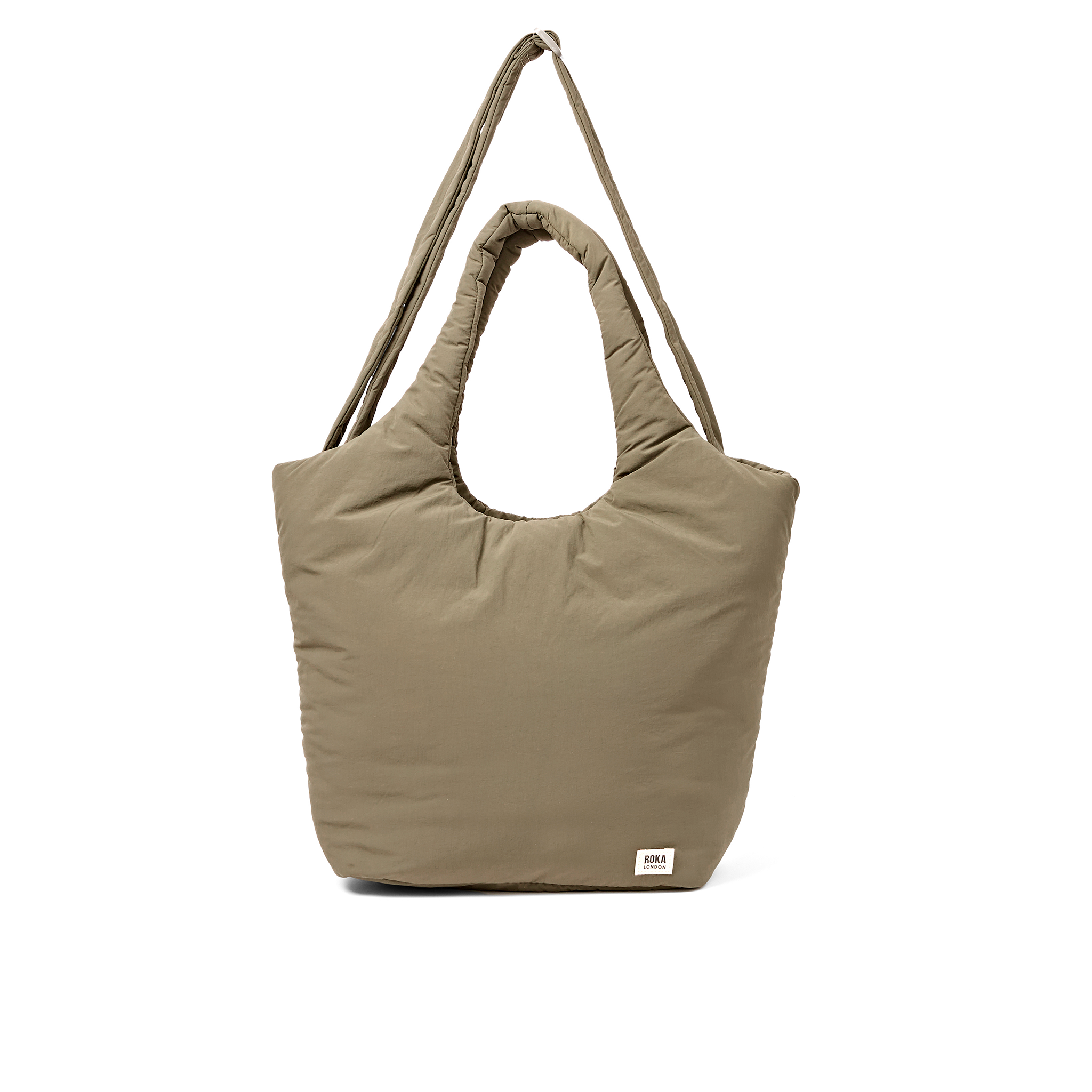 Roka London Oxford skulderveske basil medium 24,3 liter laptop