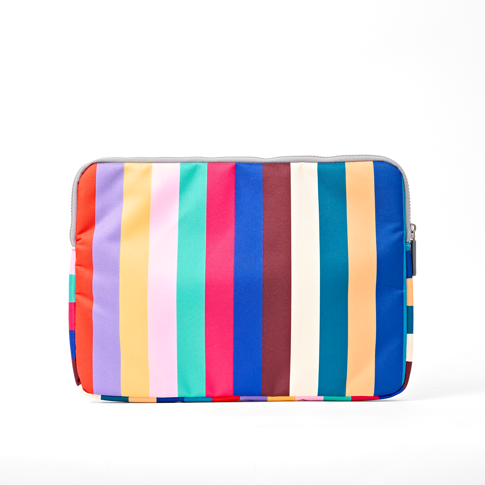 Roka London Brick Lane Wide Multi Stripe laptopsleeve 14" vanntett