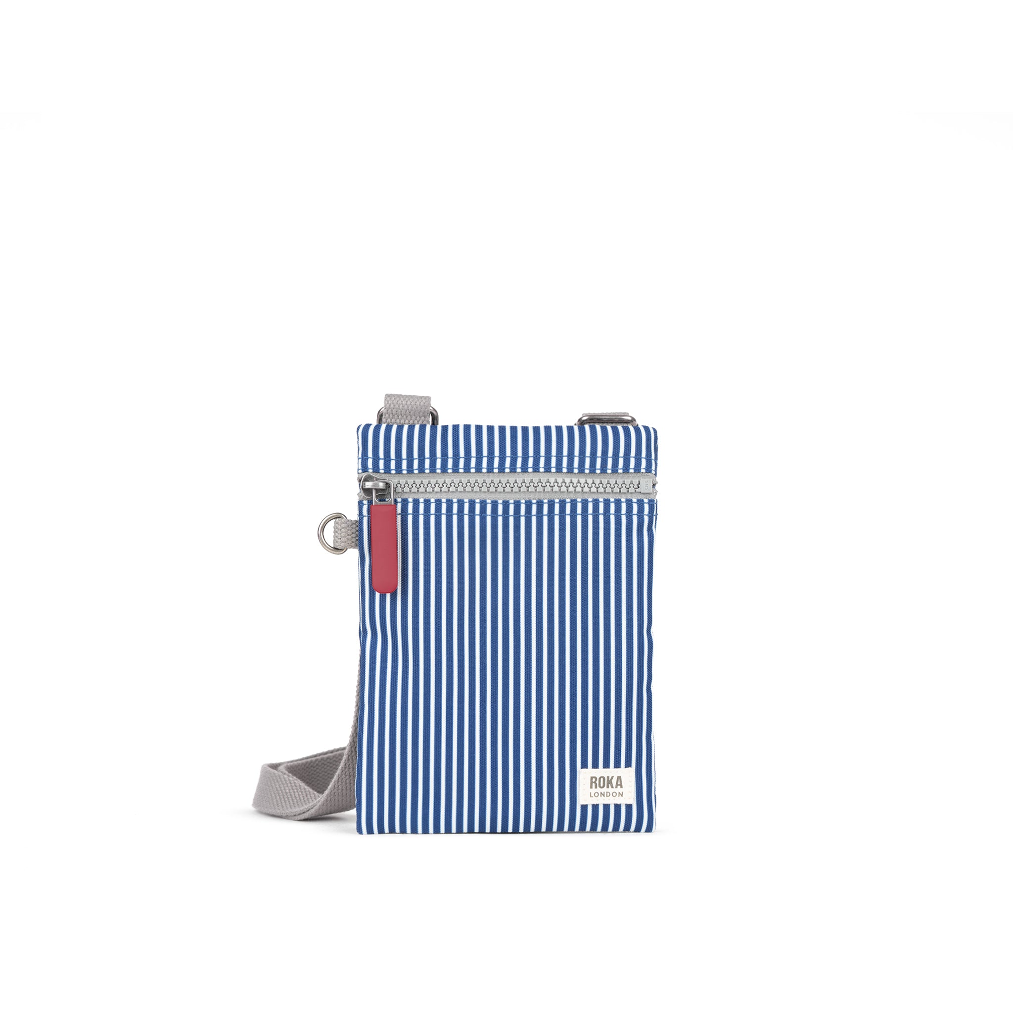 Roka London Chelsea mobilveske XS Blue Hickory 0,3 liter