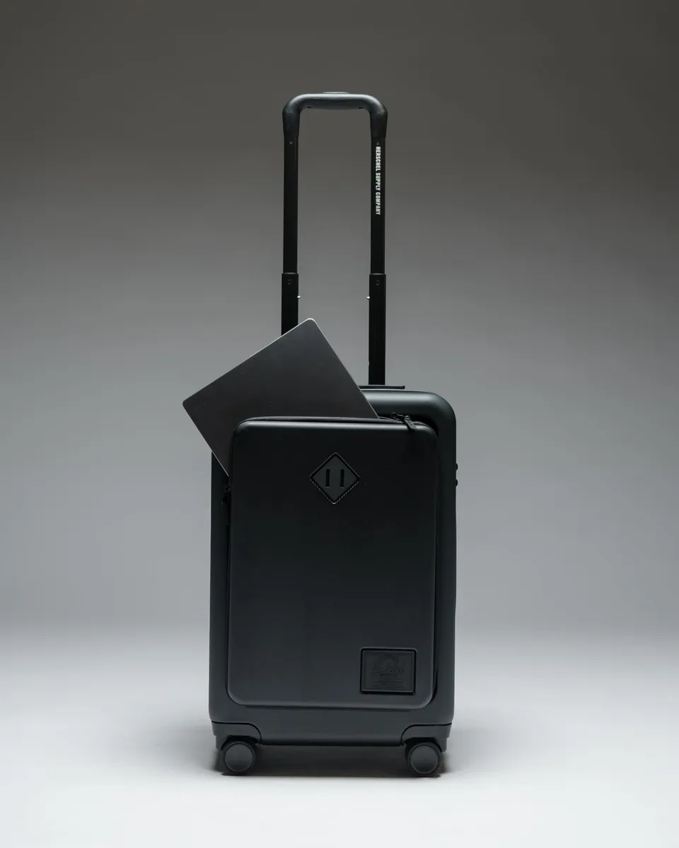Herschel Heritage Hardshell Pro Large kabinkoffert svart
