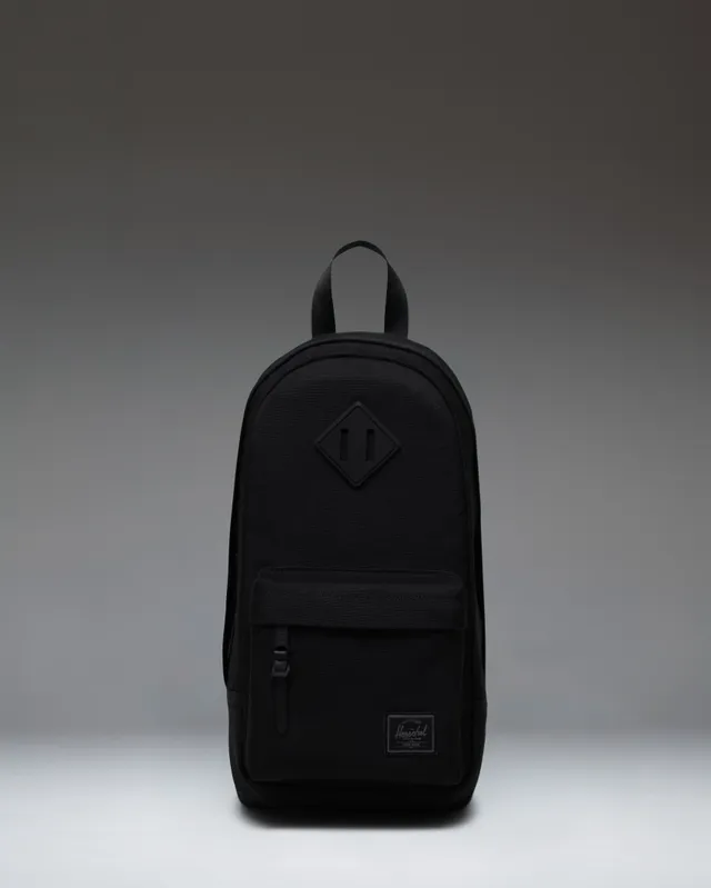 Herschel Heritage Shoulder Bag skulderveske Black/Tan crossbody