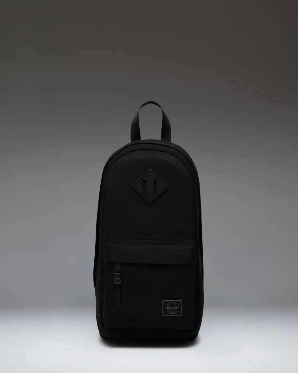 Herschel Heritage Shoulder Bag skulderveske Black/Tan crossbody