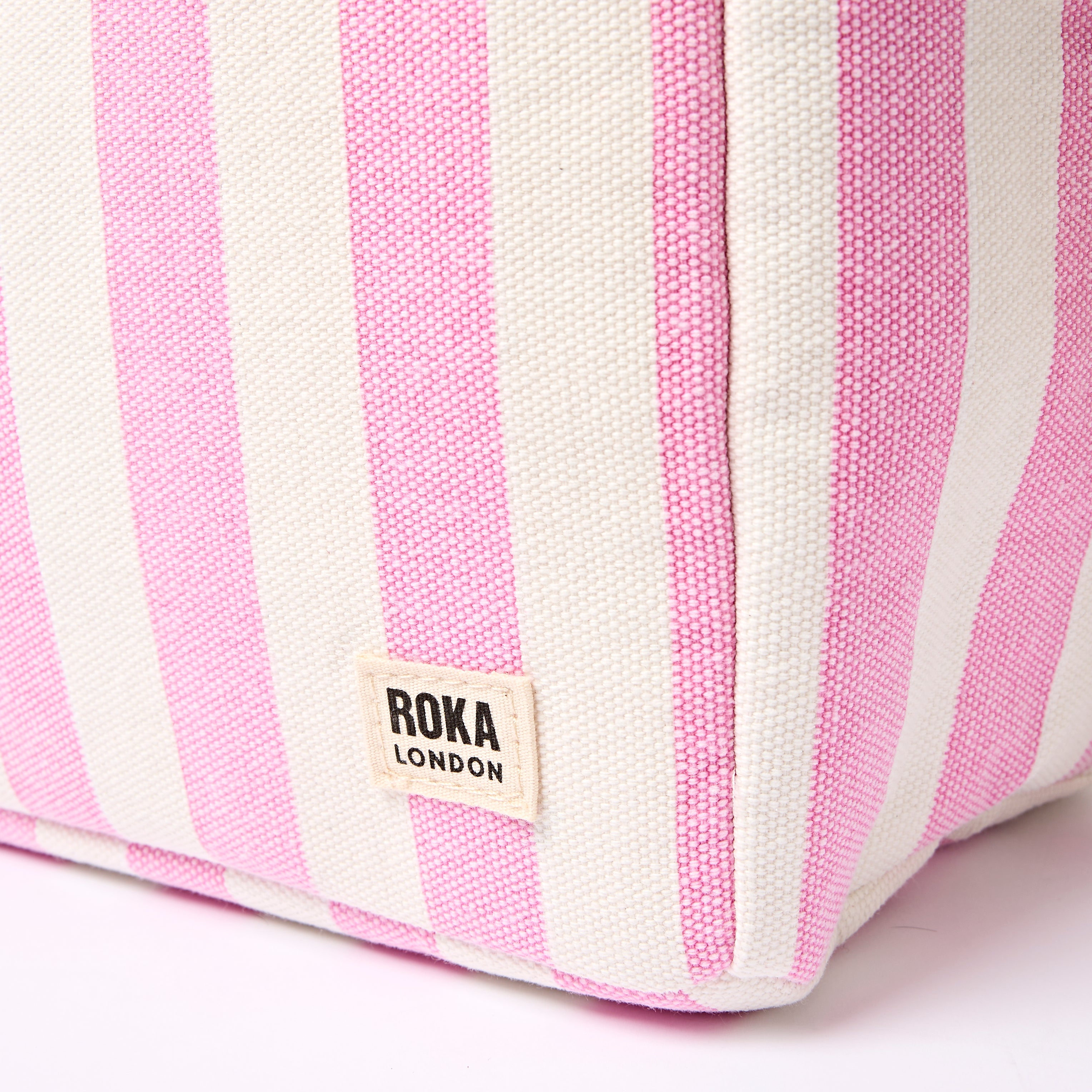 Roka London Hampstead lunsjveske Sherbet Stripe 7,4 liter