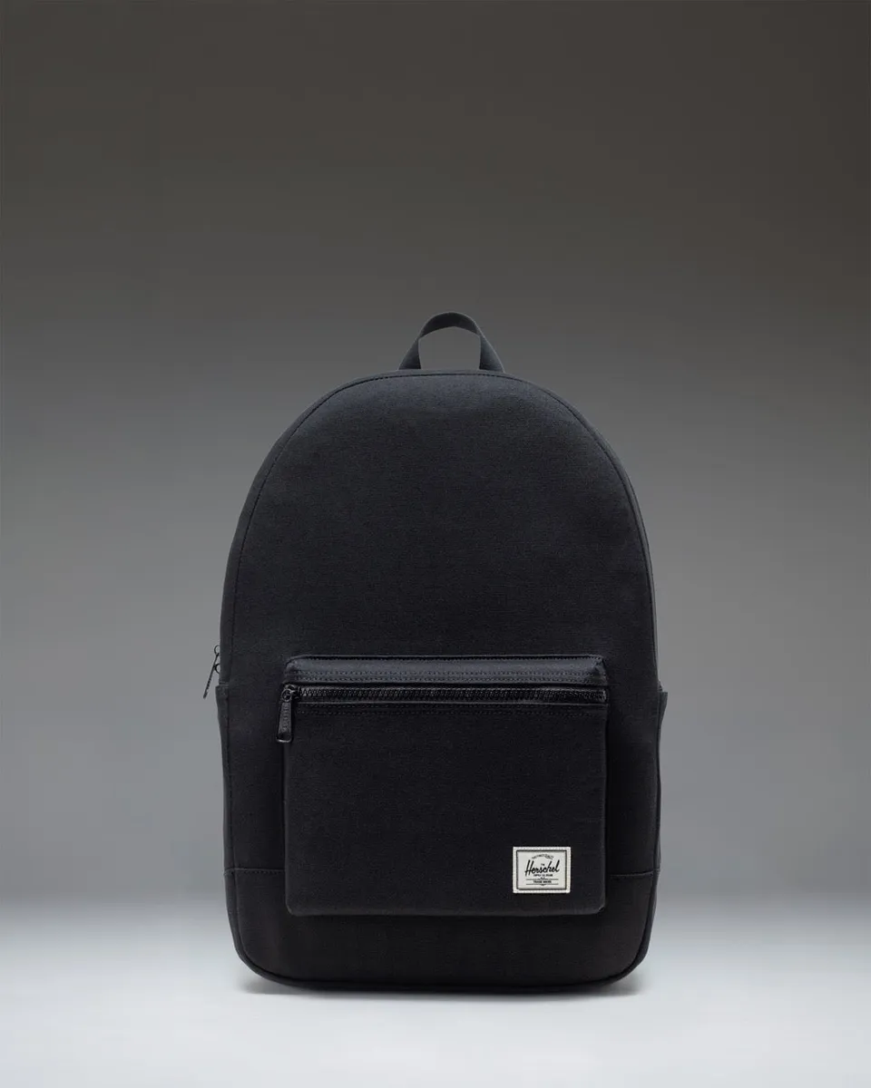Herschel Pacific Daypack ryggsekk svart bomullscanvas