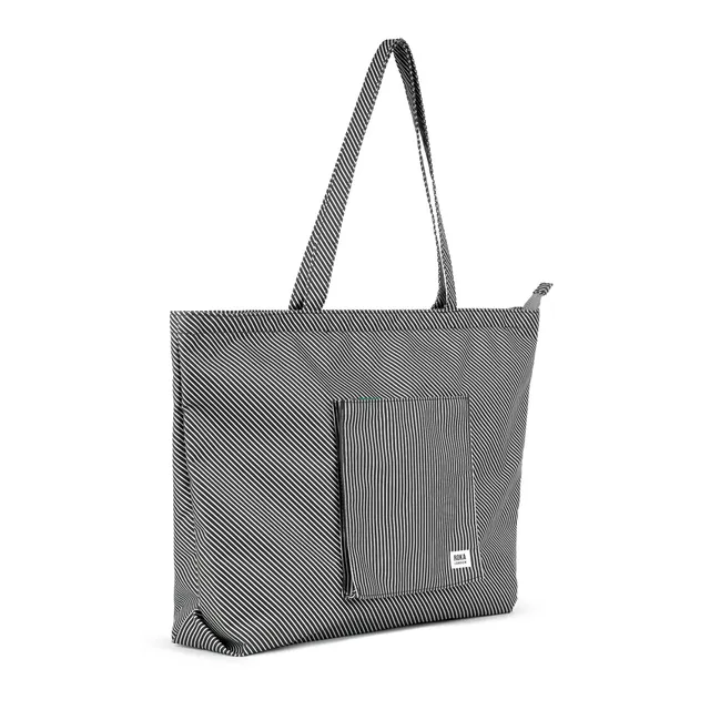 Roka London Portobello Large toteveske Mixed Hickory 19 liter