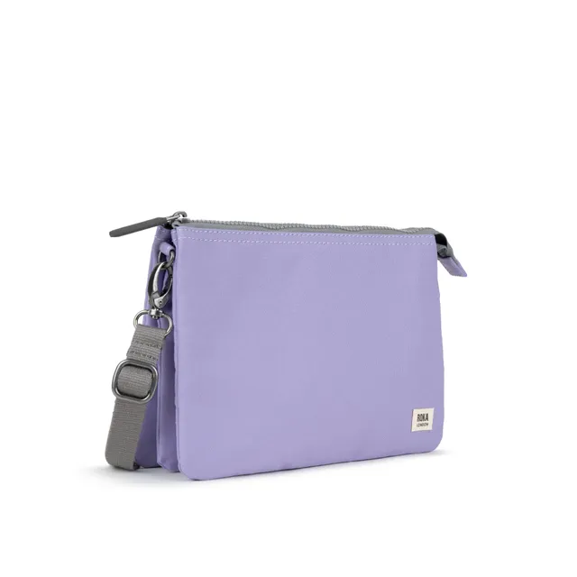 Roka London Carnaby lommebokveske XL lilla kortlommer