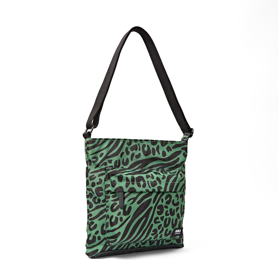 Roka London Kennington skulderveske Medium Mixed Animal 2,7 liter
