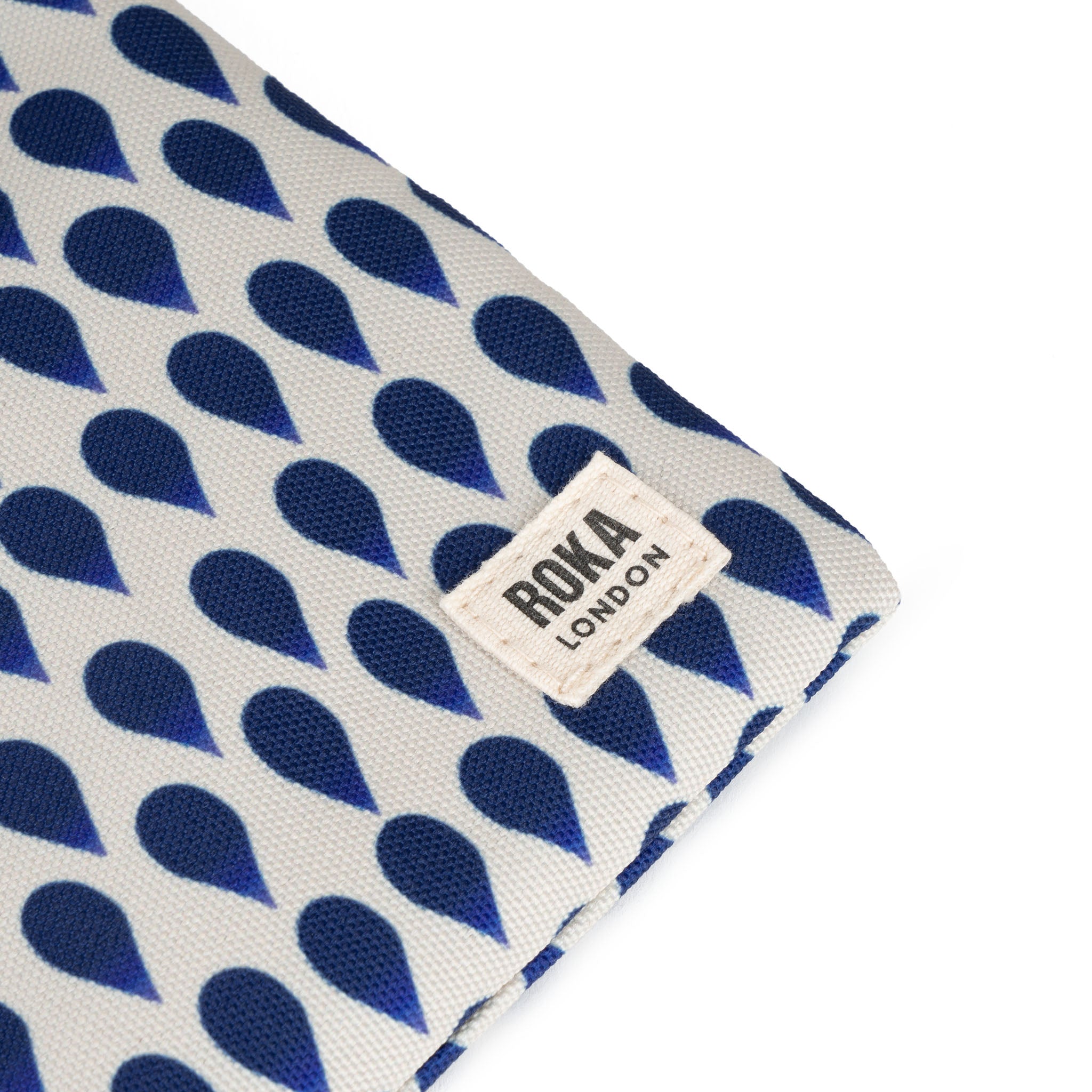 Roka London Chelsea mobilveske extra small denim regnbestandig