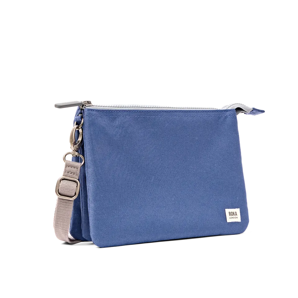 Roka London Carnaby XL crossbody oceana clutch