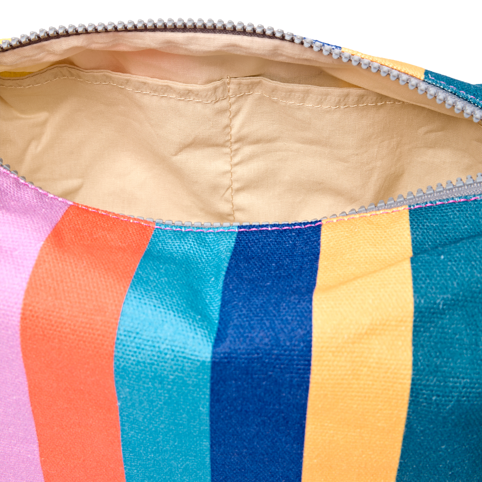 Roka London Maygrove Wash Bag toalettmappe small wide stripe