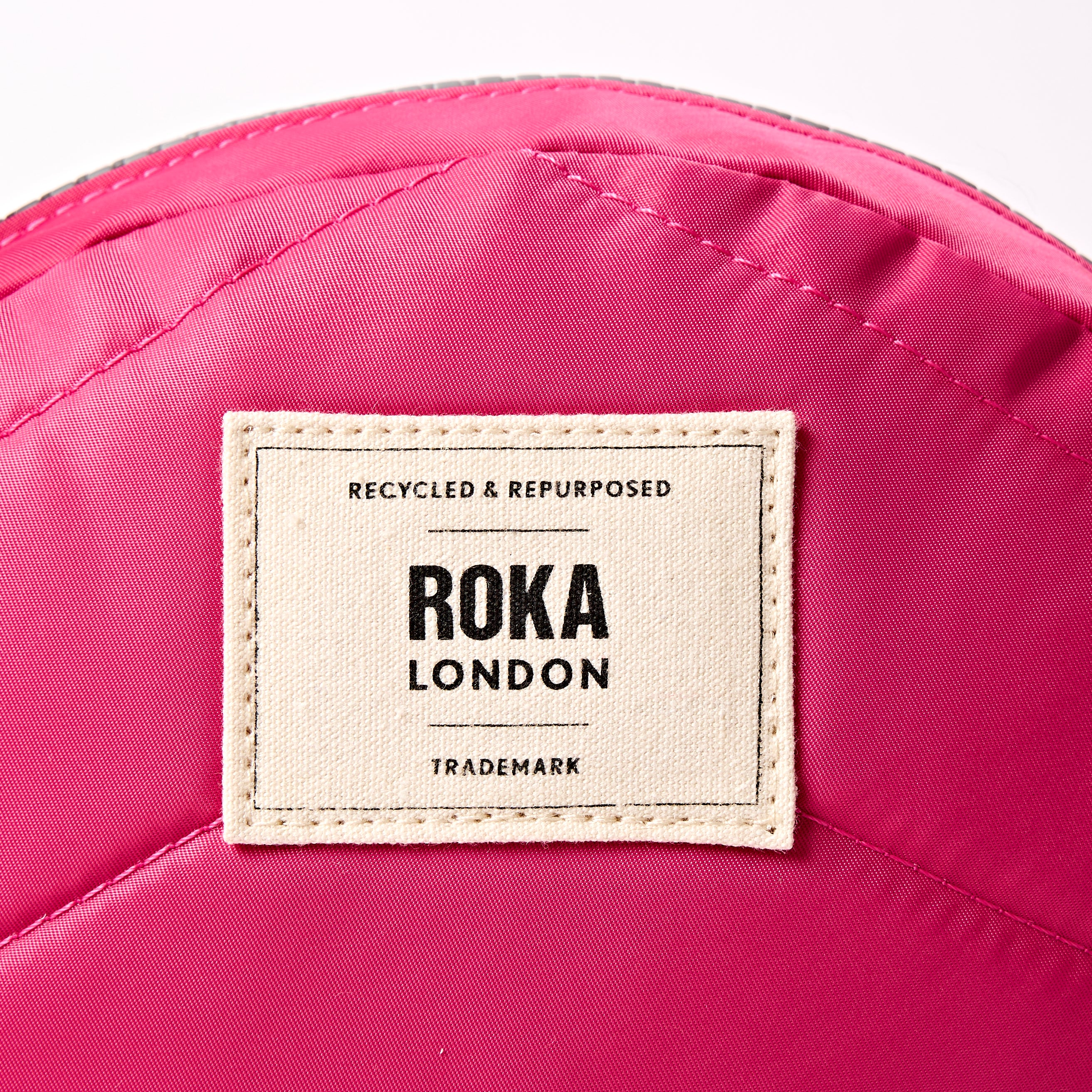 Roka London Paddington crossbody veske Small granita red 4,1 L