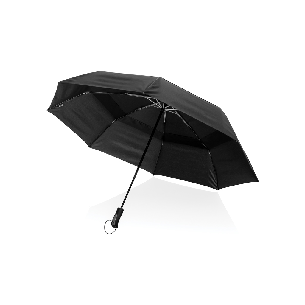 Swiss Peak Tornado 27 paraply svart automatisk