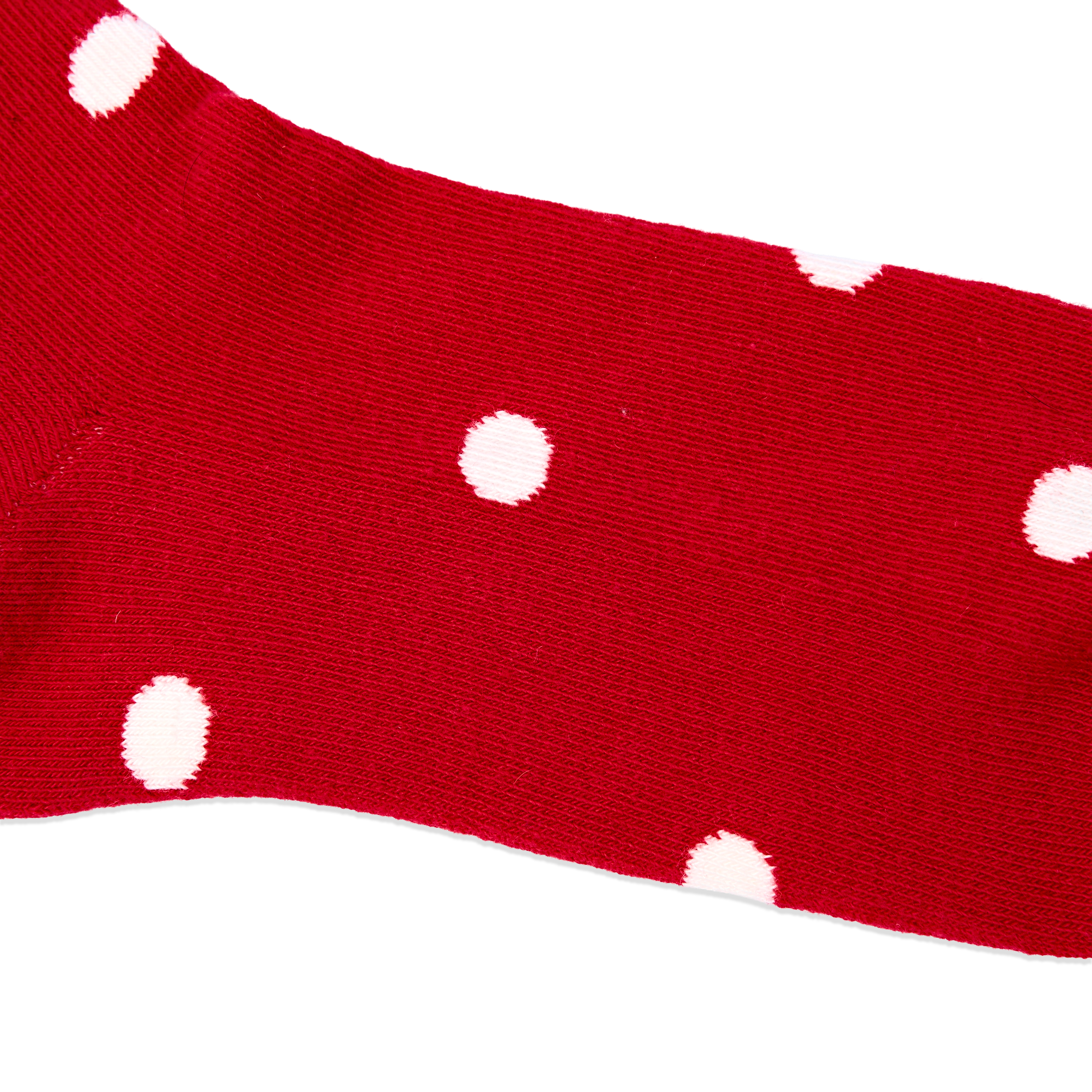 Roka London Wimbledon Crew sokker Scarlet Dot dame organic cotton