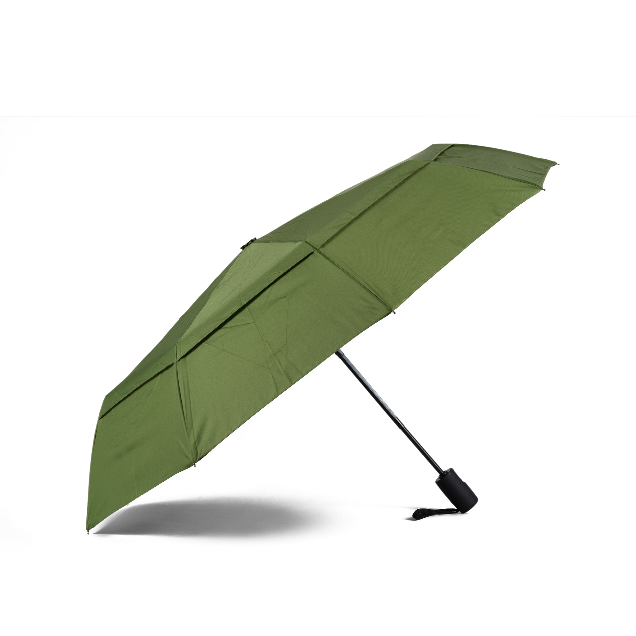 Roka London Waterloo Avocado paraply medium vindtett