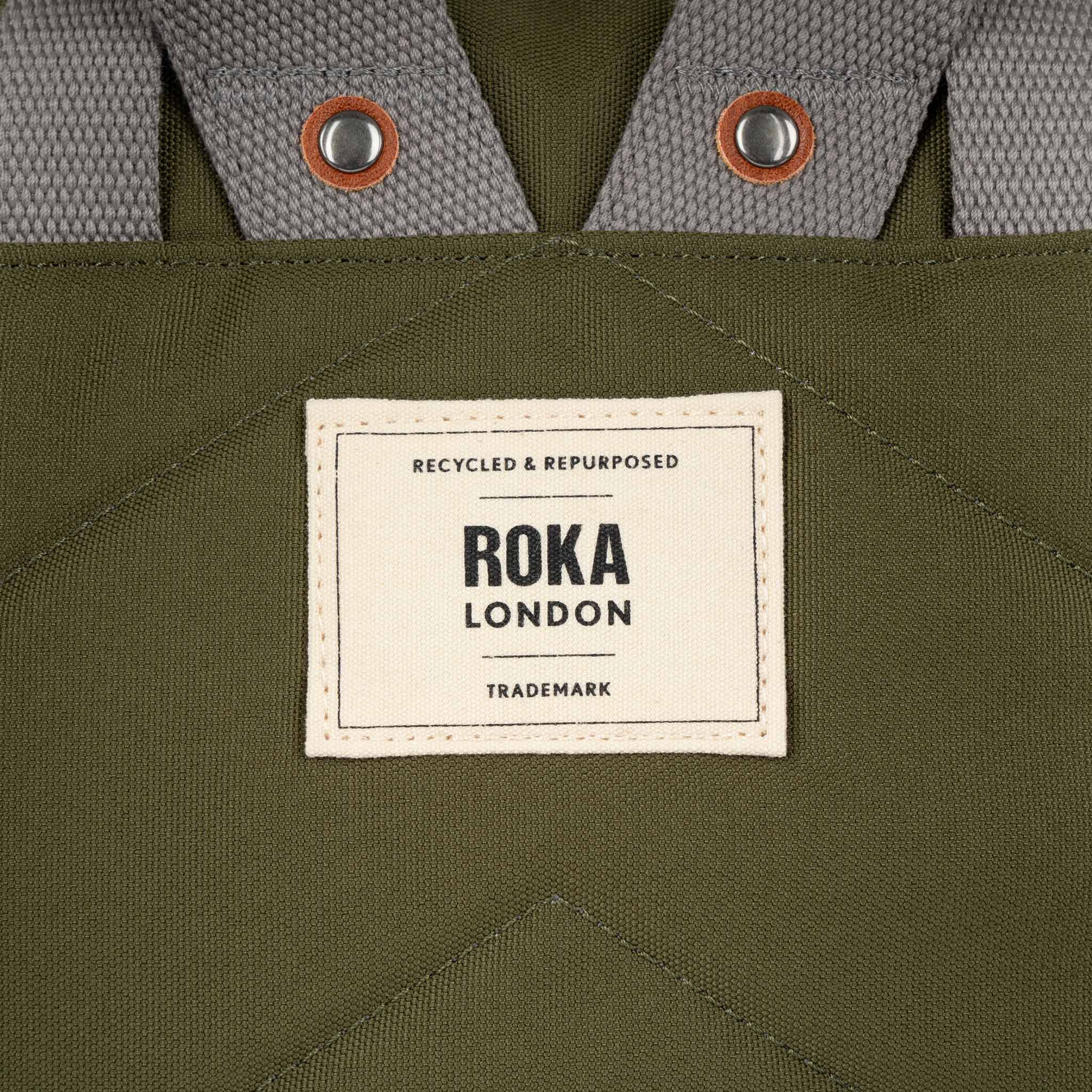 Roka London Waterhouse ryggsekk Medium moss 15 liter